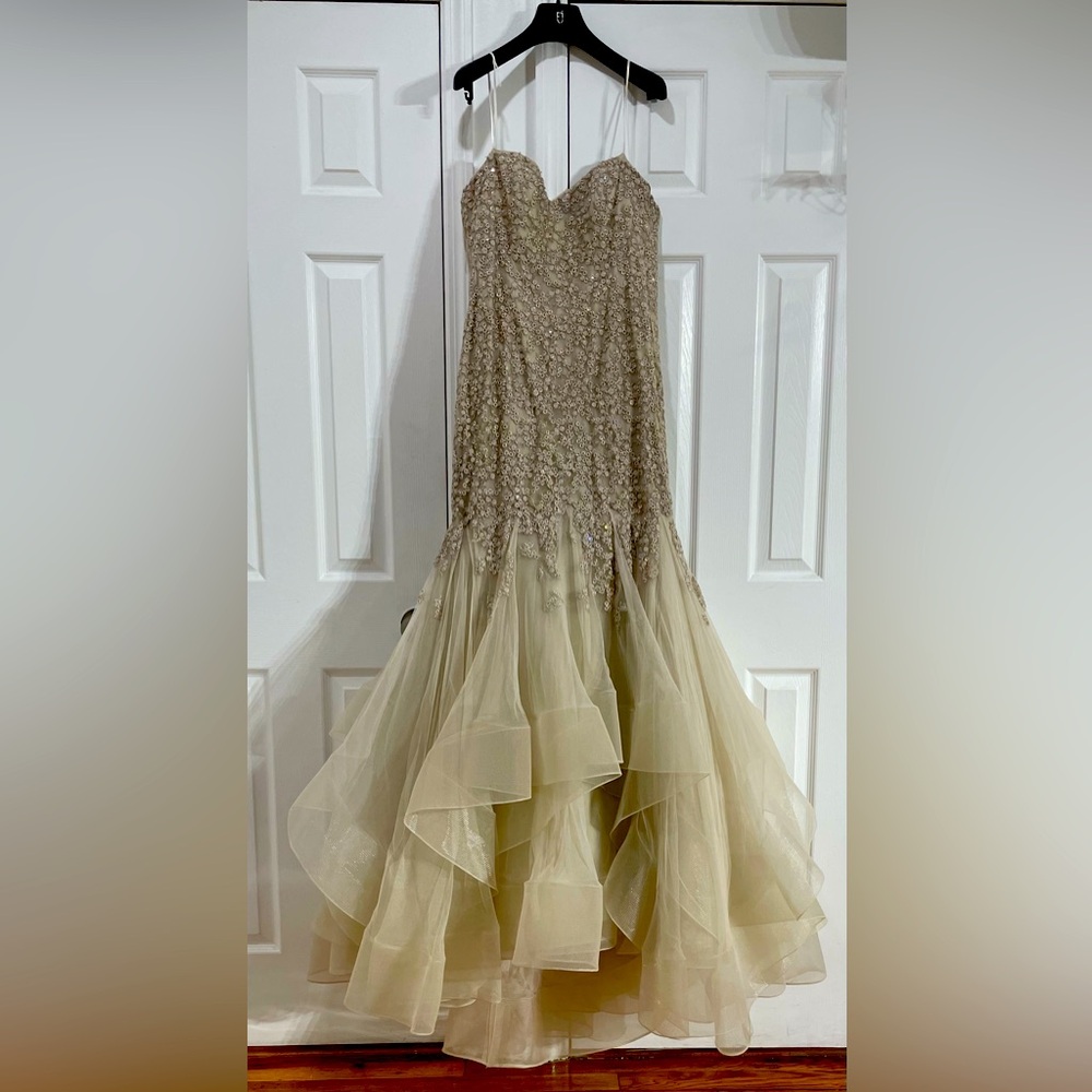 Liancarlo Couture Champagne Gown